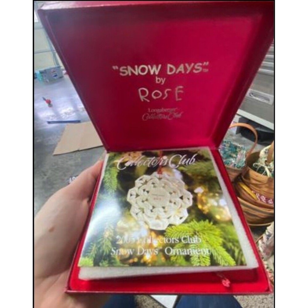 Longaberger Snow Days by Rose